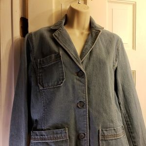 Gap denim blazer